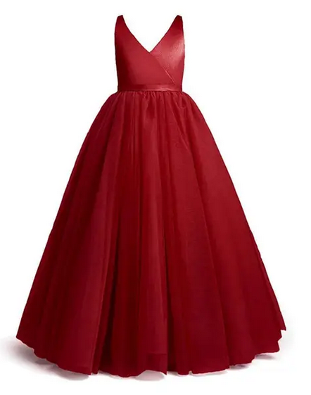 Screenshot 2025 09 08 At 00 30 54 فستان سهرة بناتي Mashotrend بتفاصيل تول رائعة 🎀